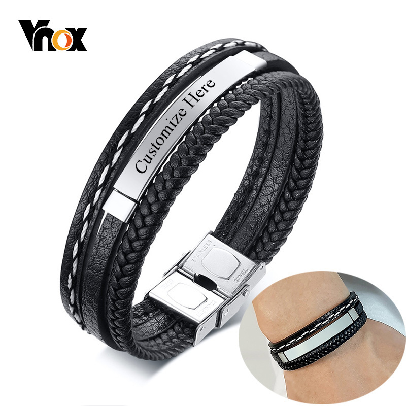 Men'S Fashion Quotes - Vnox شعار مخصص اسم إقتباس نقش