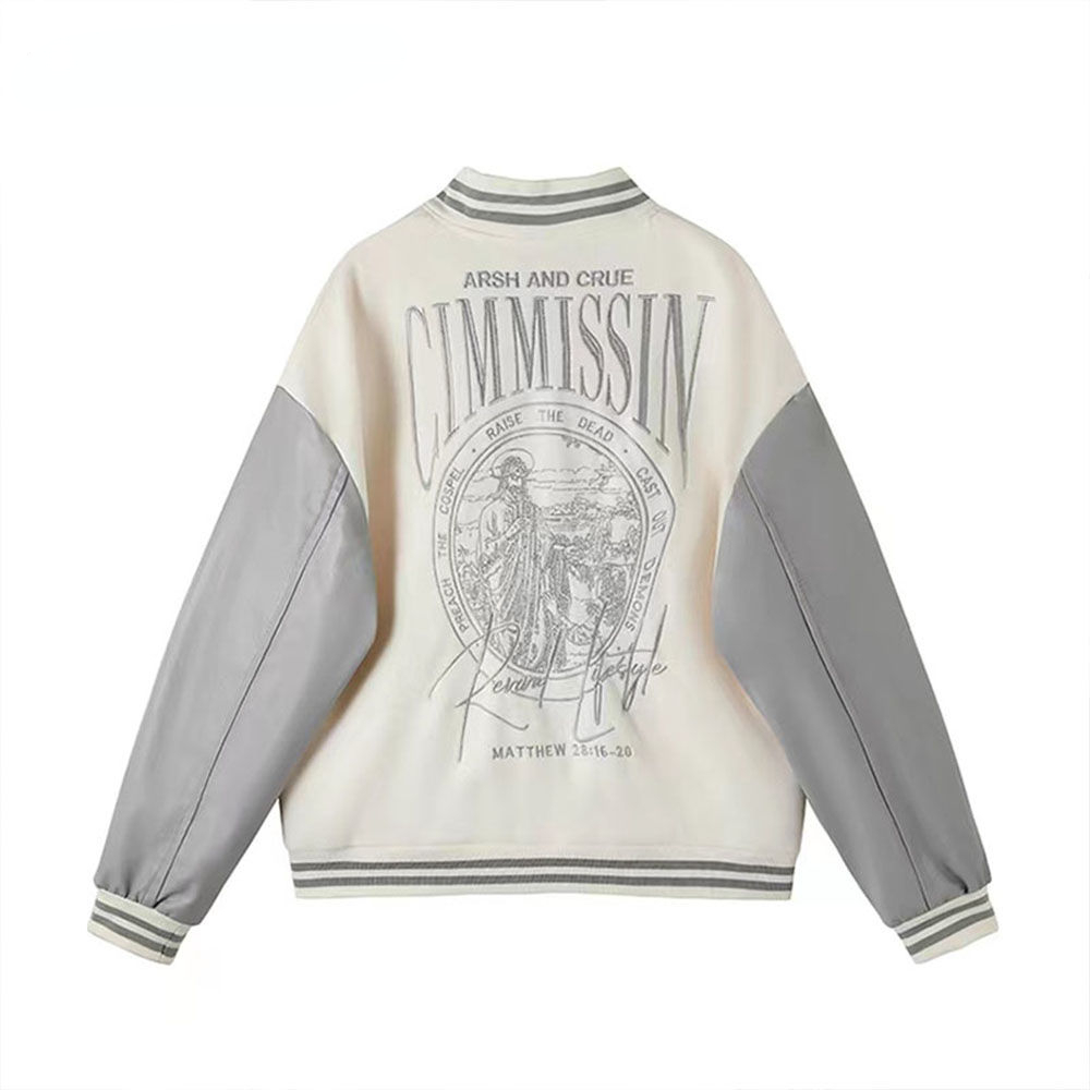 Men'S Fashion Light Jacket - مطرزة المرقعة البيسبول سترة للرجال والنساء