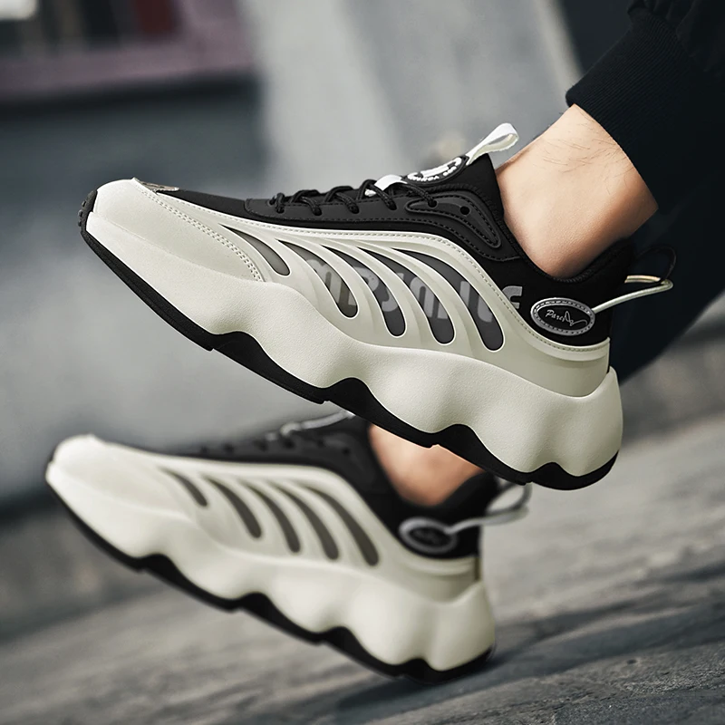 Mens Fashion Trainers 2025 - 2025 رجل عارضة المدرب سباق تنفس