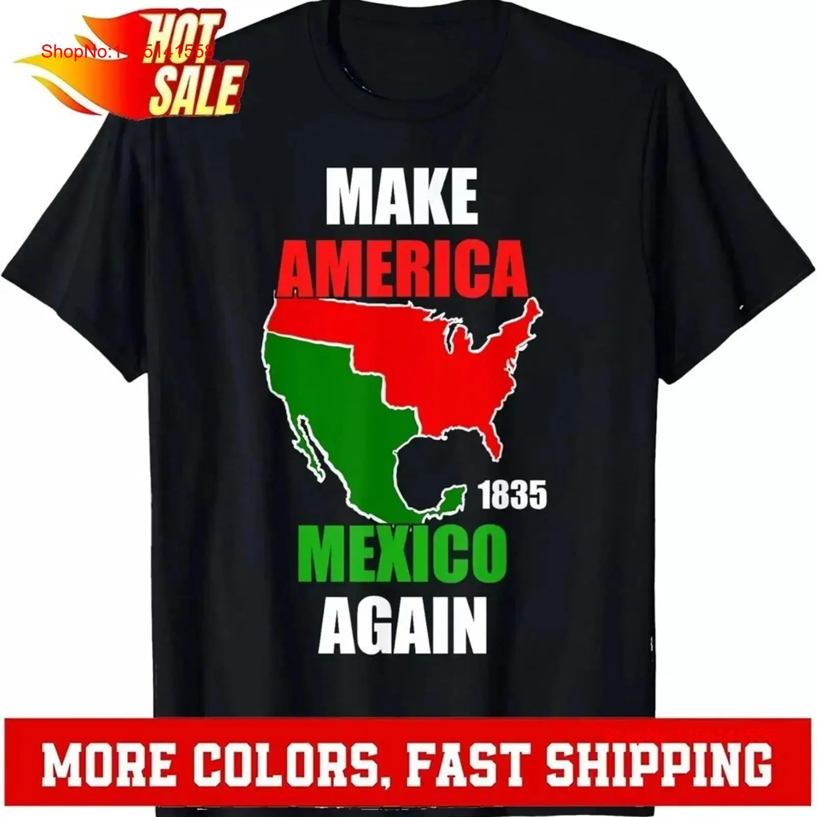Mens Fashion Mexico - تي شيرت Make America Mexico Again