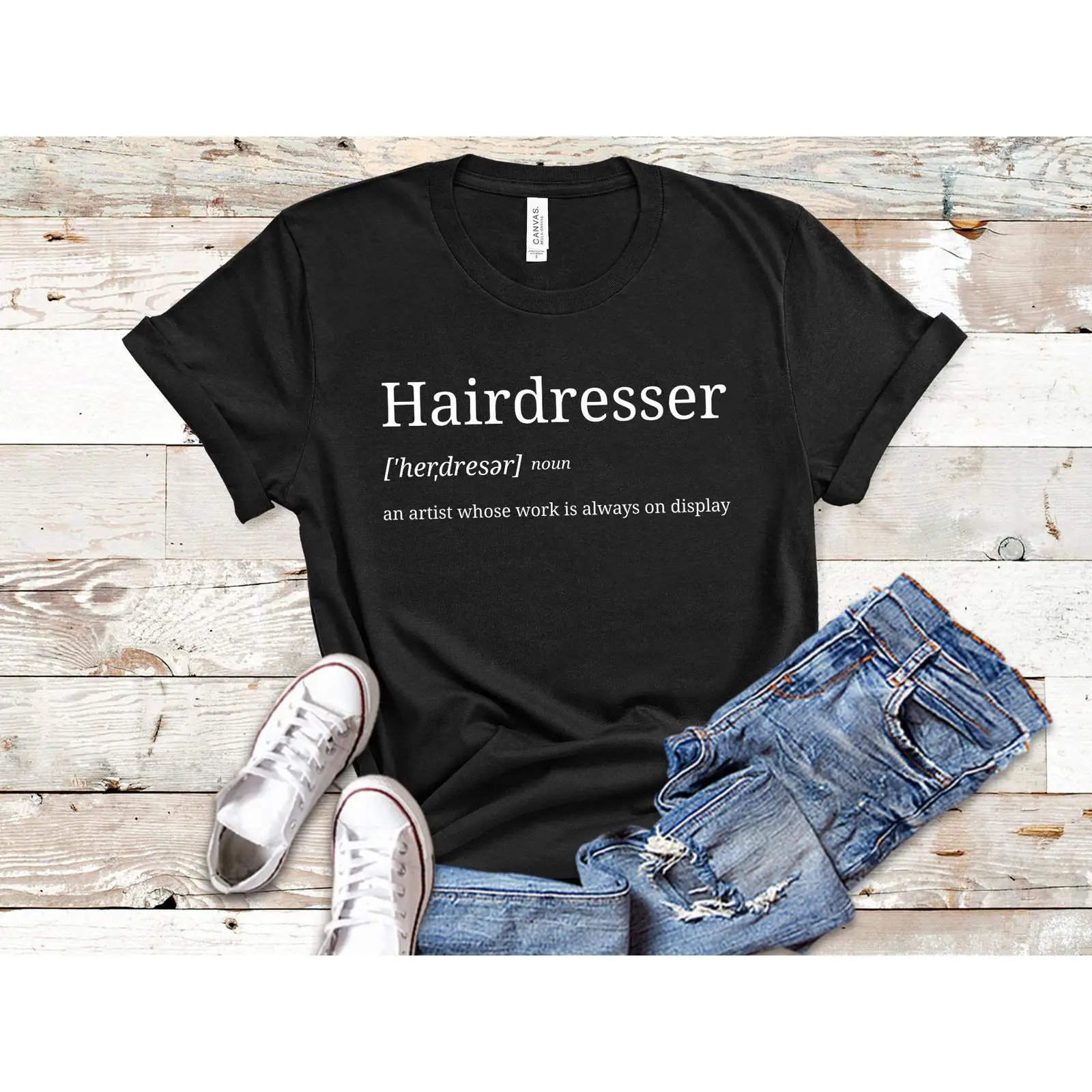Men'S Fashion Quotes - تي شيرت مصفف الشعر بتصميم عتيق