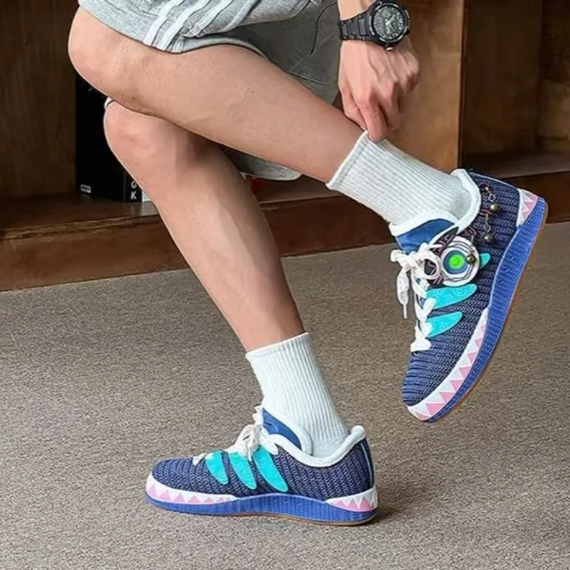 Mens Fashion Trainers 2025 - ربيع الموضة البرتقالية الرجال مصمم أحذية