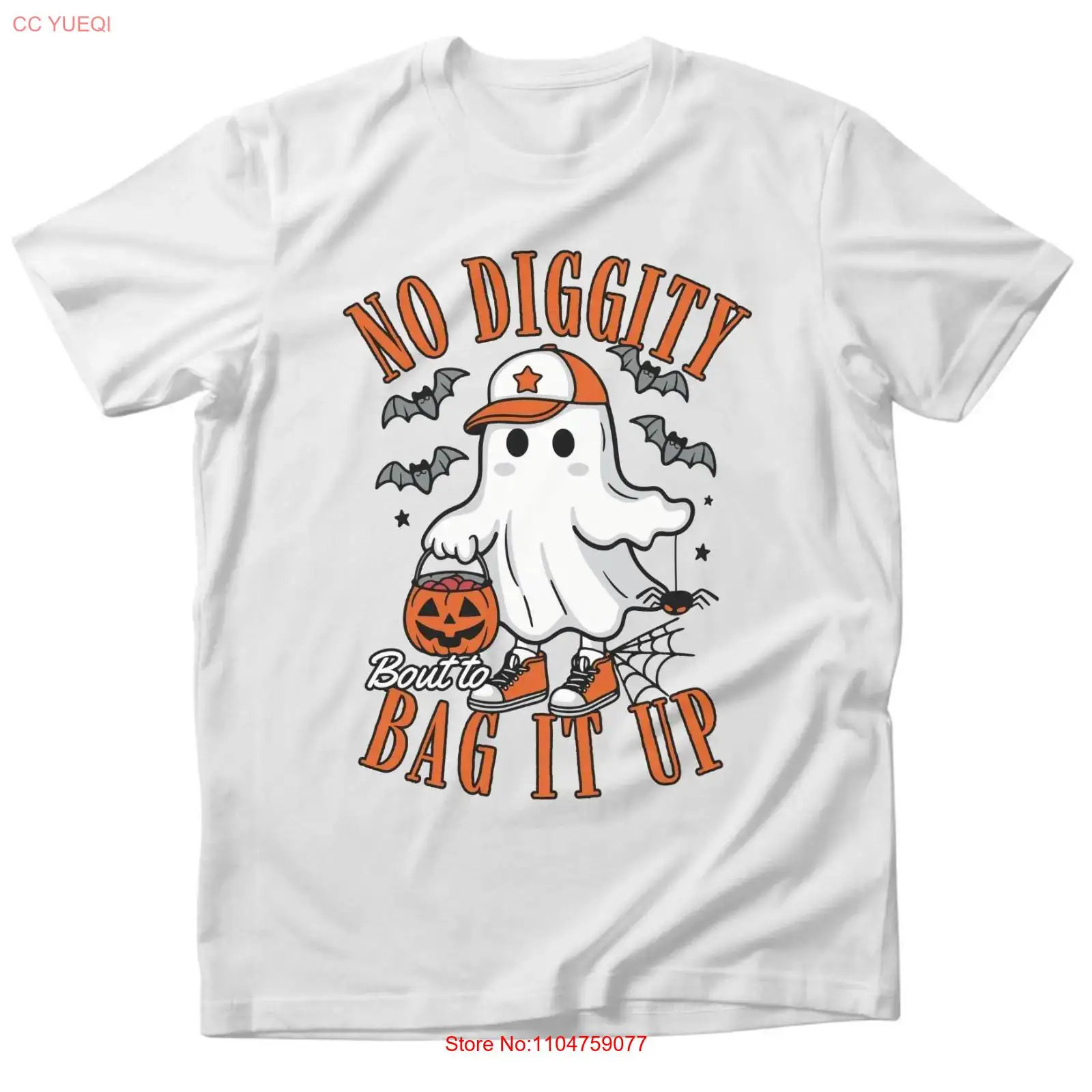 Men'S Fashion Bag - تي شيرت بطبعة 'no diggity bout