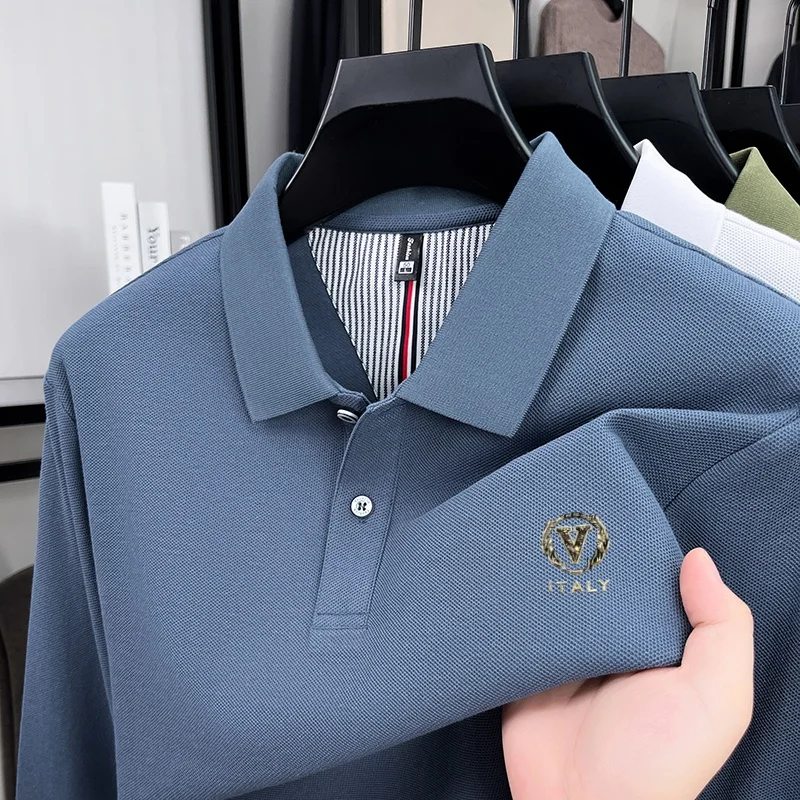 Mens Fashion Top - قميص بولو رجالي فاخر عالي الجودة