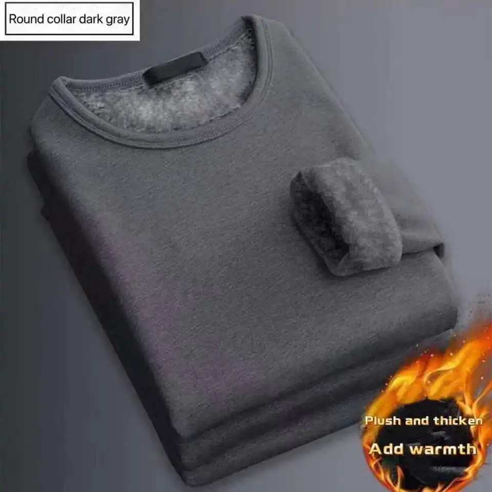 Mens Fashion Top - قميص داخلي حراري للرجال بأكمام طويلة