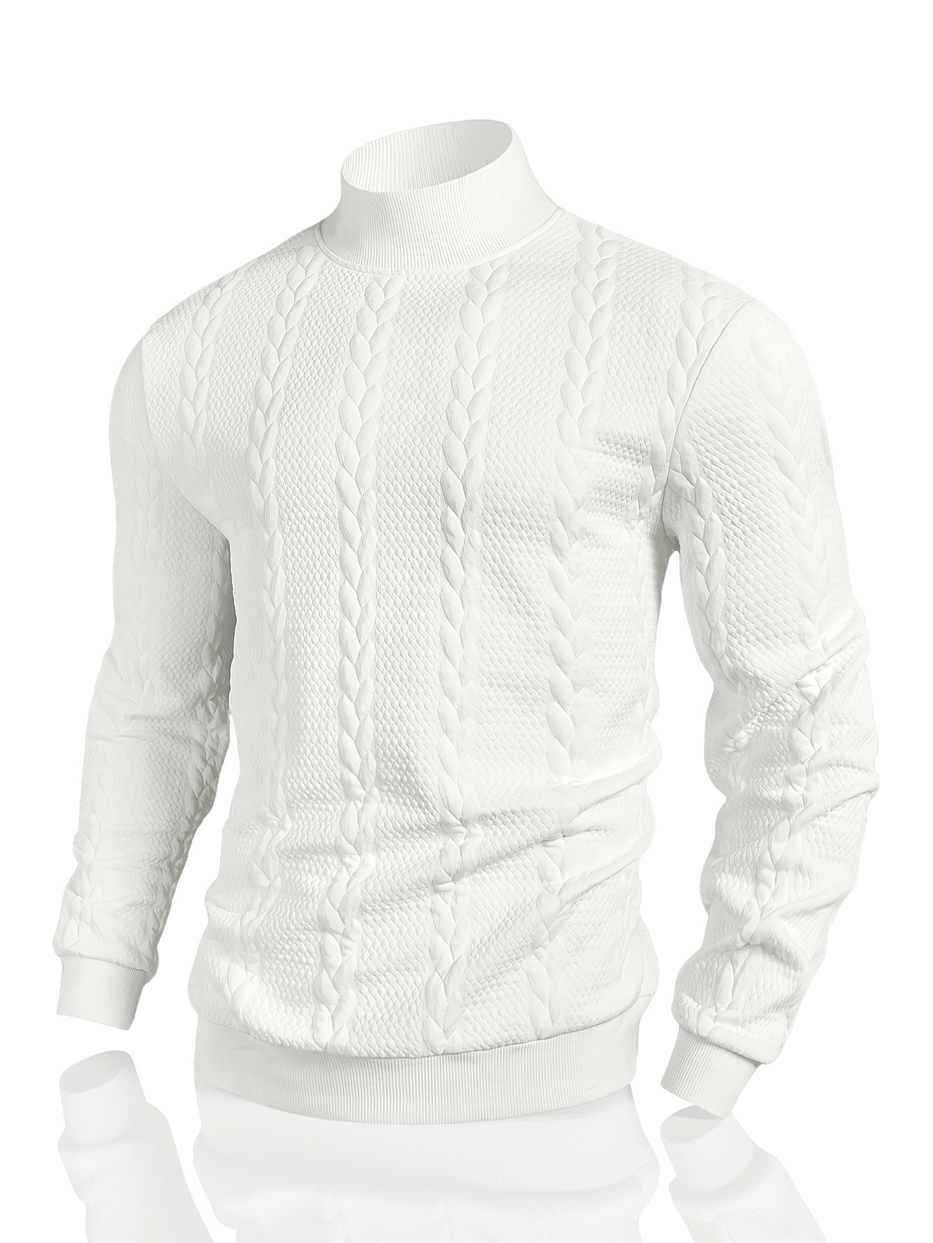 2025 الخريف/الشتاء جديد الأورو - مراجعة Turtleneck Sweater Men وسعره