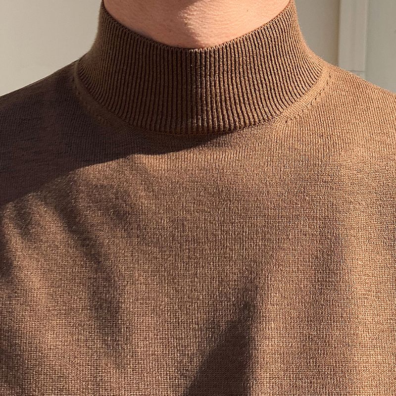 سترة نصف الياقة المدورة للرجال - مراجعة Turtleneck Sweater Men وسعره