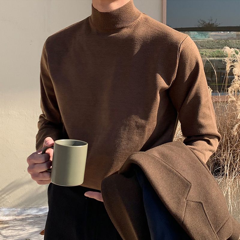 سترة نصف الياقة المدورة للرجال - مراجعة Turtleneck Sweater Men وسعره