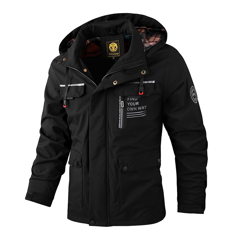 أزياء الرجال عارضة سترة واقية  - مراجعة Men'S Fashion Light Jacket وسعره