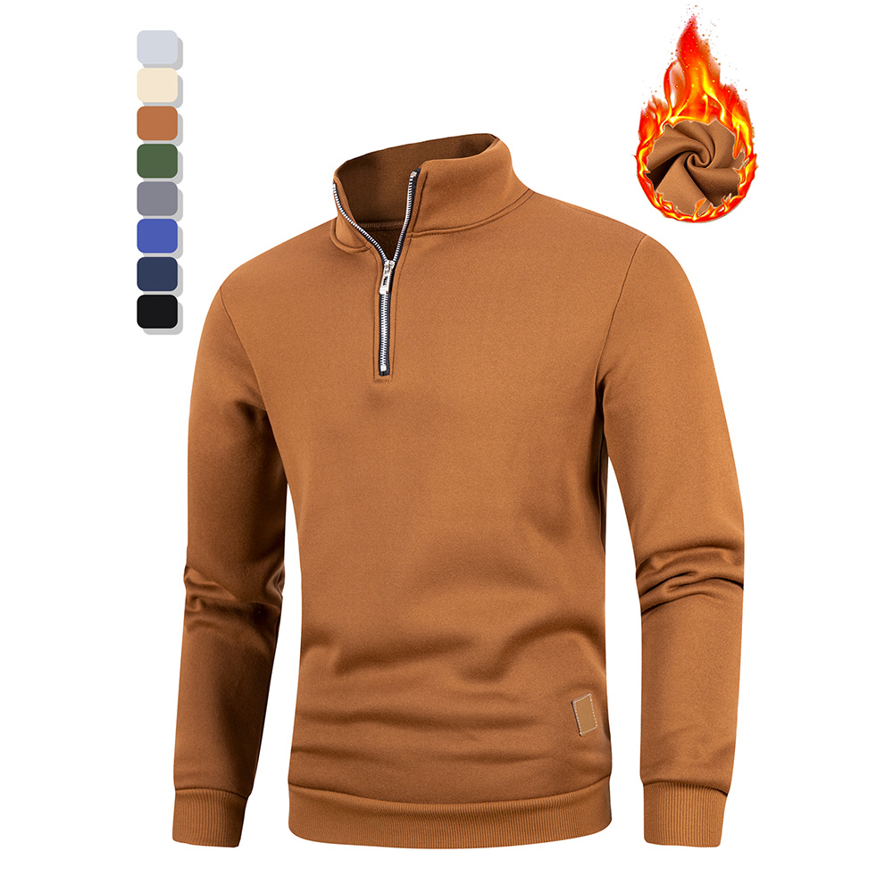 الخريف الرجال نصف سستة الوقوف  - مراجعة Turtleneck Sweater Men وسعره