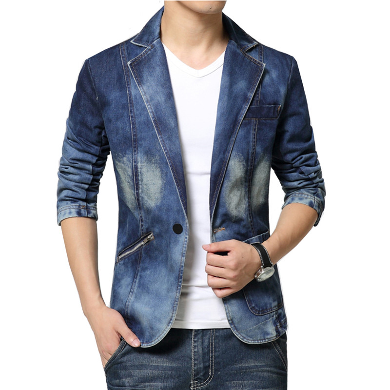جاكيت من قماش الدنيم جديد لعام - مراجعة Men'S Fashion Light Jacket وسعره