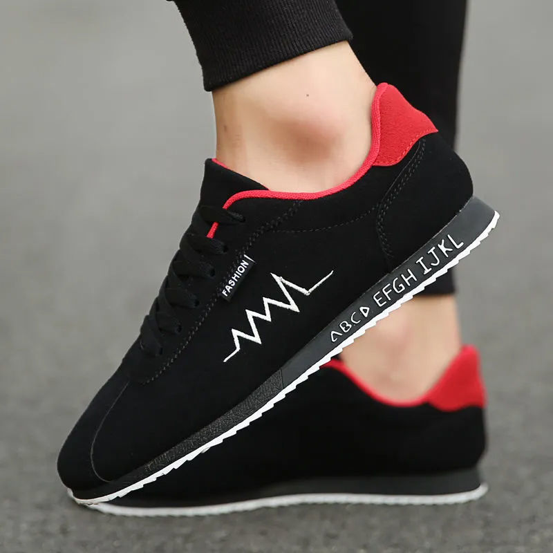 أحذية رياضية رجالية حمراء منخف - مراجعة Mens Fashion Trainers 2025 وسعره