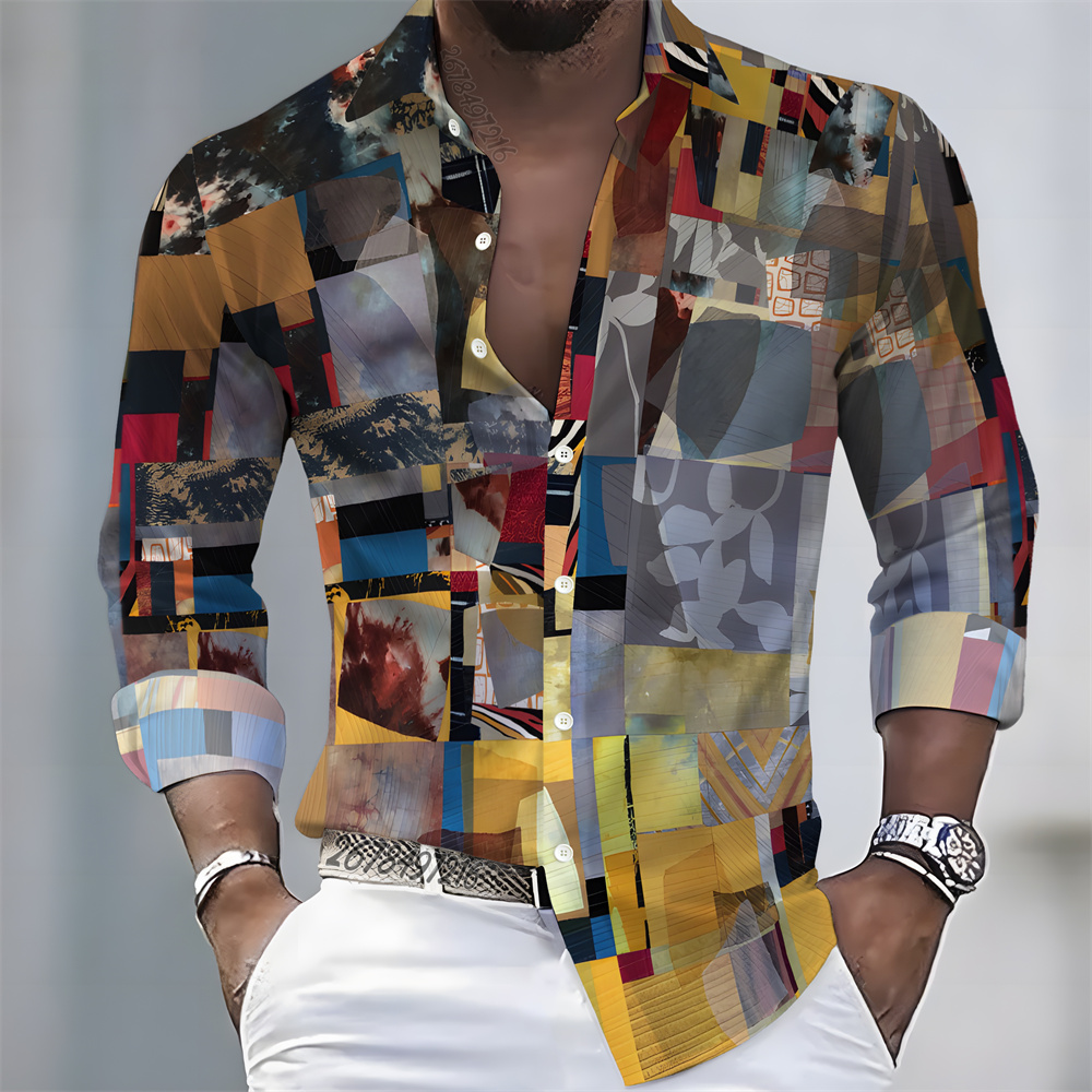 قميص رجالي بأكمام طويلة بتصميم - مراجعة Mens Fashion Top وسعره