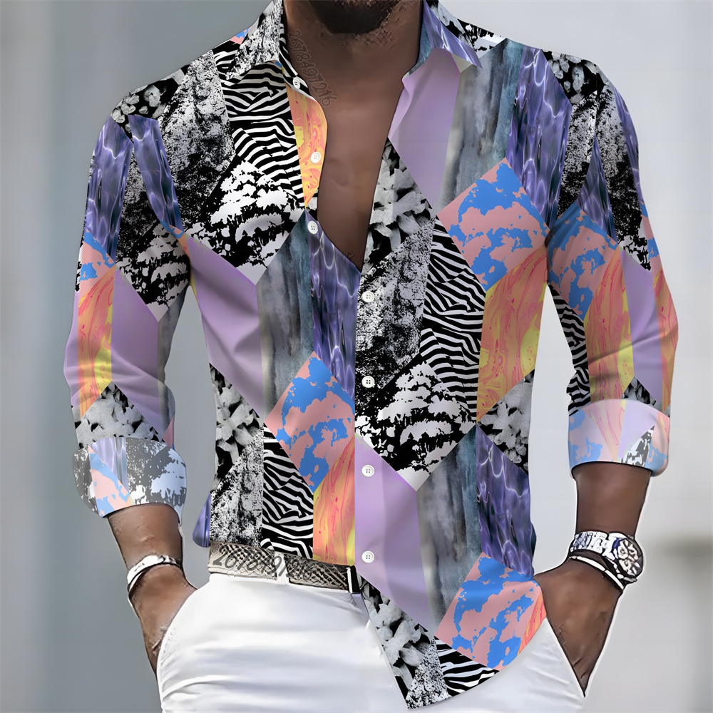 قميص رجالي بأكمام طويلة بتصميم - مراجعة Mens Fashion Top وسعره