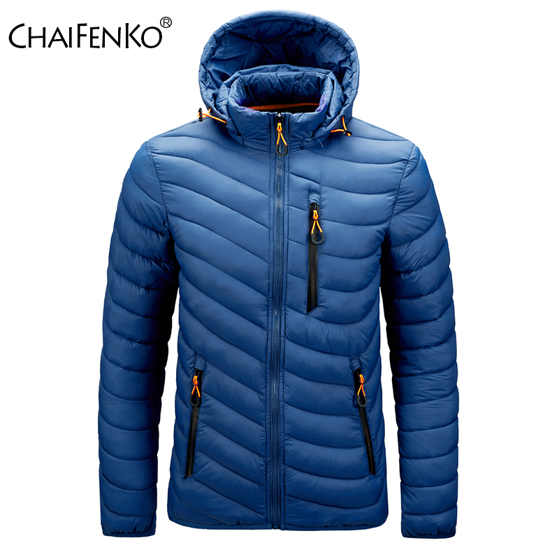 CHAIFENKO ماركة الشتاء الدافئة - مراجعة Men'S Fashion Light Jacket وسعره
