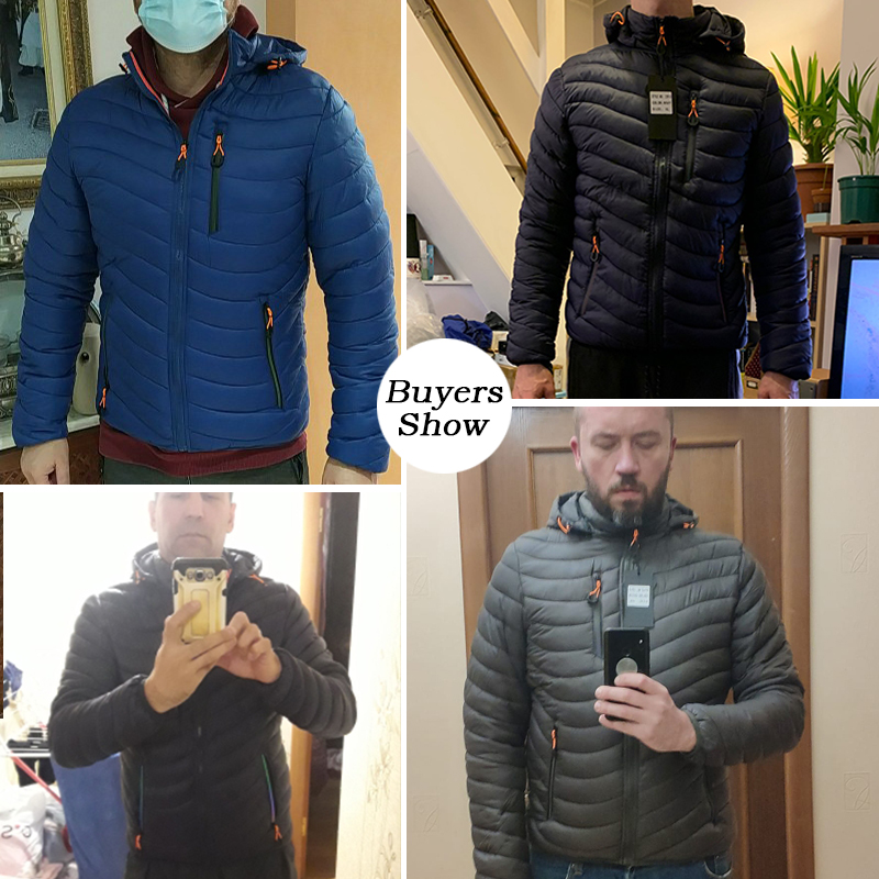 CHAIFENKO ماركة الشتاء الدافئة - مراجعة Men'S Fashion Light Jacket وسعره