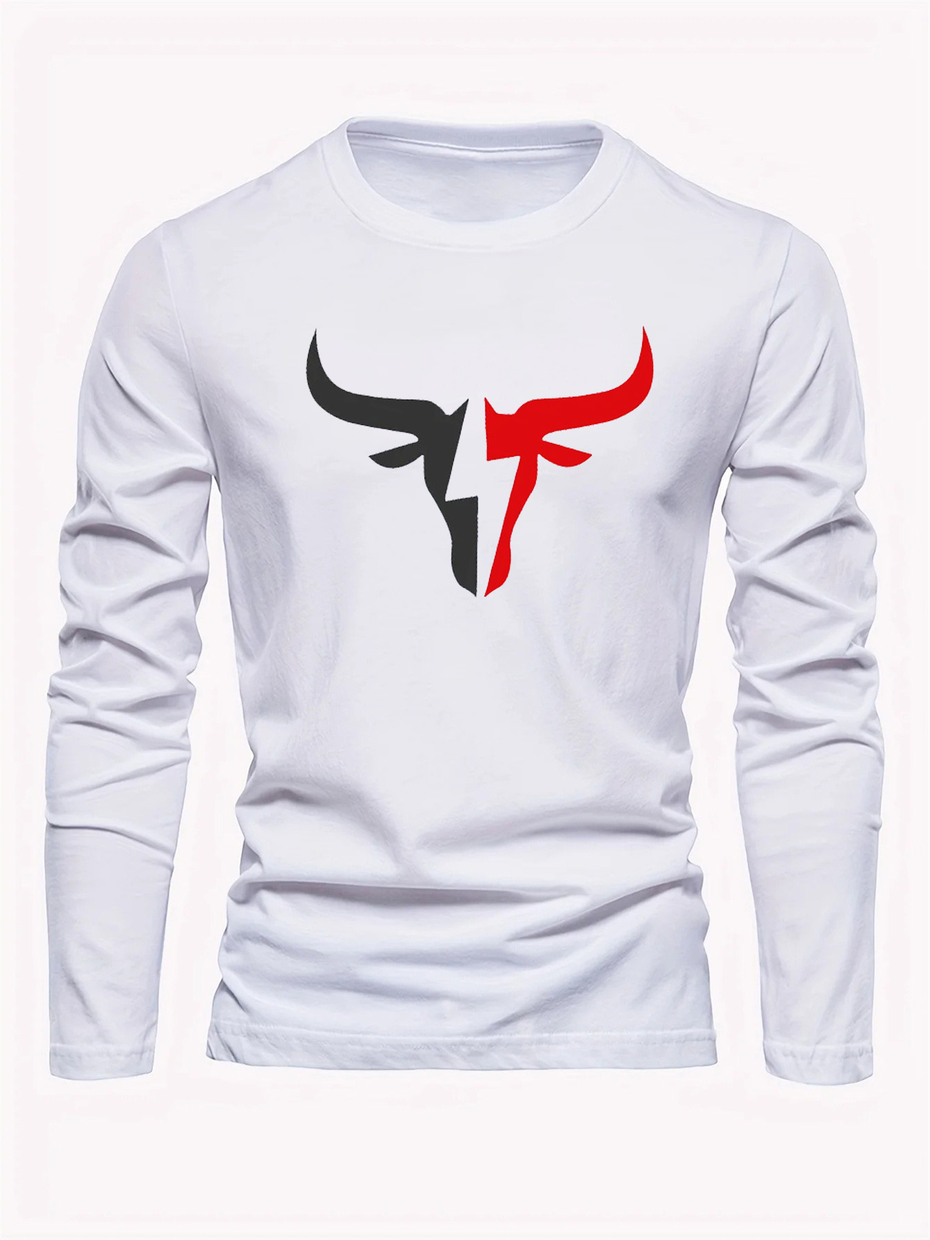 تي شيرت رجالي بأكمام طويلة بلو - مراجعة Mens Fashion Top وسعره