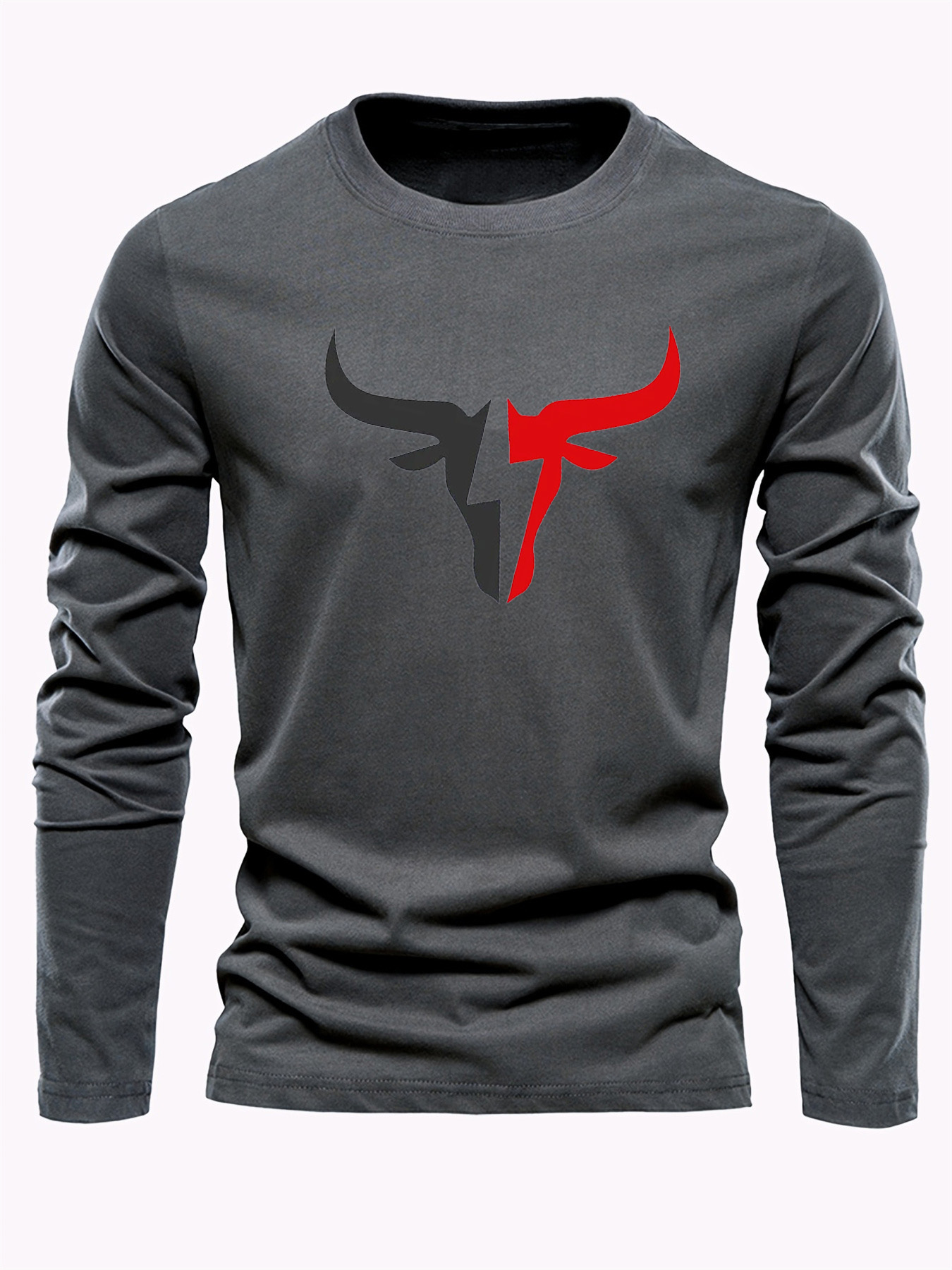تي شيرت رجالي بأكمام طويلة بلو - مراجعة Mens Fashion Top وسعره