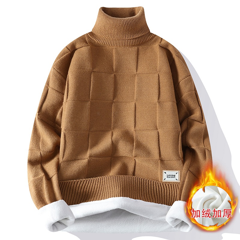 جديد الشتاء الرجال الصوف الداف - مراجعة Turtleneck Sweater Men وسعره