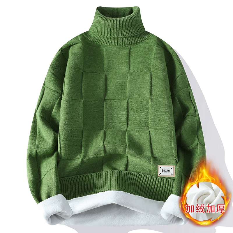 جديد الشتاء الرجال الصوف الداف - مراجعة Turtleneck Sweater Men وسعره