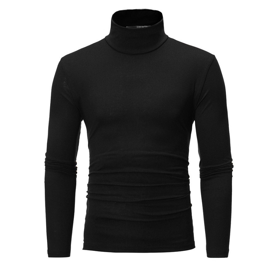الخريف الرجال عالية الجودة محب - مراجعة Turtleneck Sweater Men وسعره