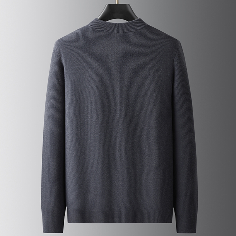 8XL 7XL 6XL 2025 جديد خريف شتا - مراجعة Turtleneck Sweater Men وسعره