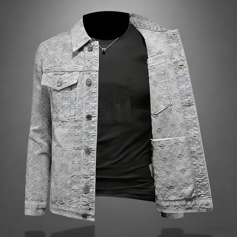 جاكيت دينيم أمريكي الطراز بألو - مراجعة Men'S Fashion Light Jacket وسعره