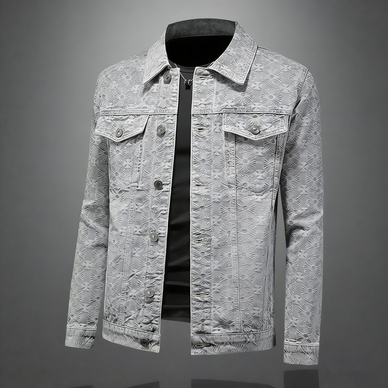 جاكيت دينيم أمريكي الطراز بألو - مراجعة Men'S Fashion Light Jacket وسعره