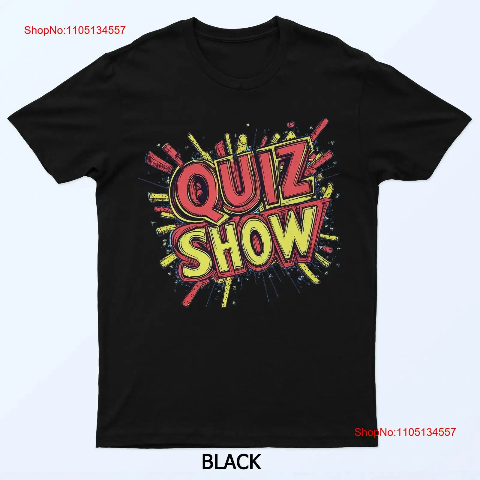 تي شيرت مضحك Quiz Show Mania ل - مراجعة Men'S Fashion Quiz وسعره