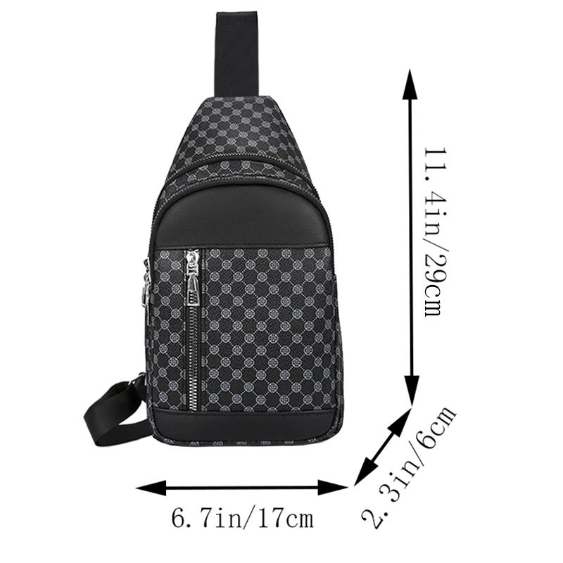 حقيبة صدر عملية بنمط محايد للن - مراجعة Men'S Fashion Bag وسعره