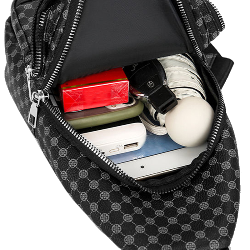 حقيبة صدر عملية بنمط محايد للن - مراجعة Men'S Fashion Bag وسعره