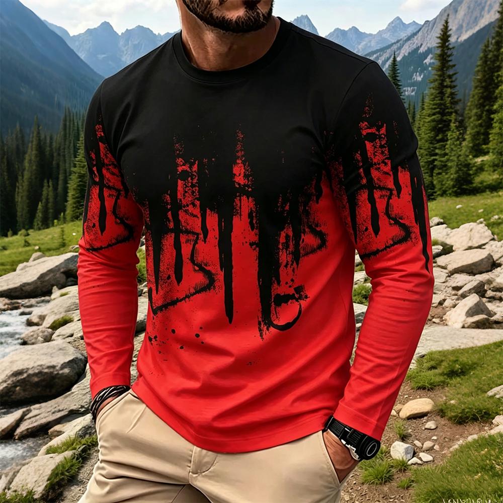 قميص رجالي بأكمام طويلة بتصميم - مراجعة Mens Fashion Top وسعره
