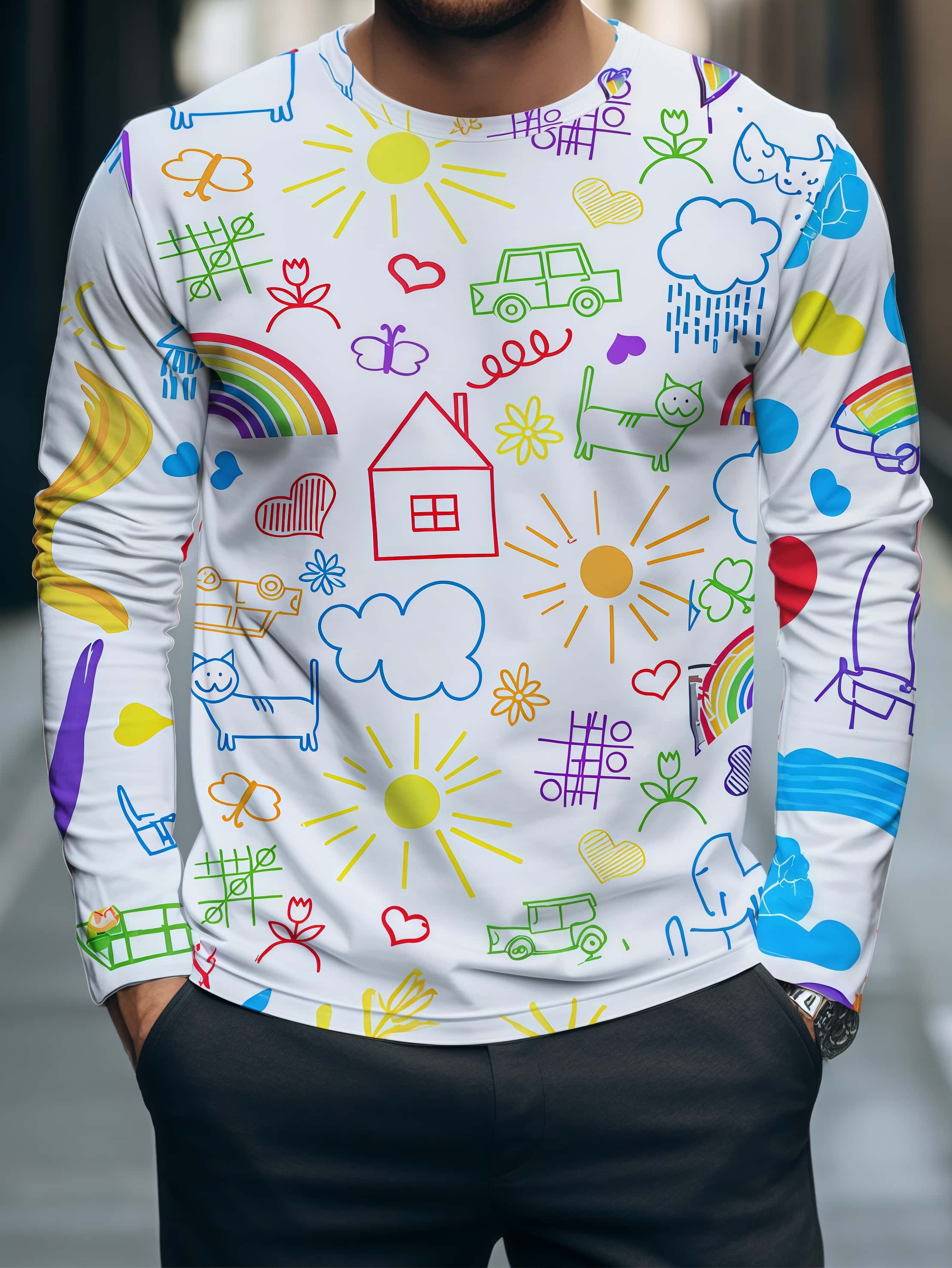 تي شيرت جديد لعام 2026 بأكمام  - مراجعة Mens Fashion Top وسعره