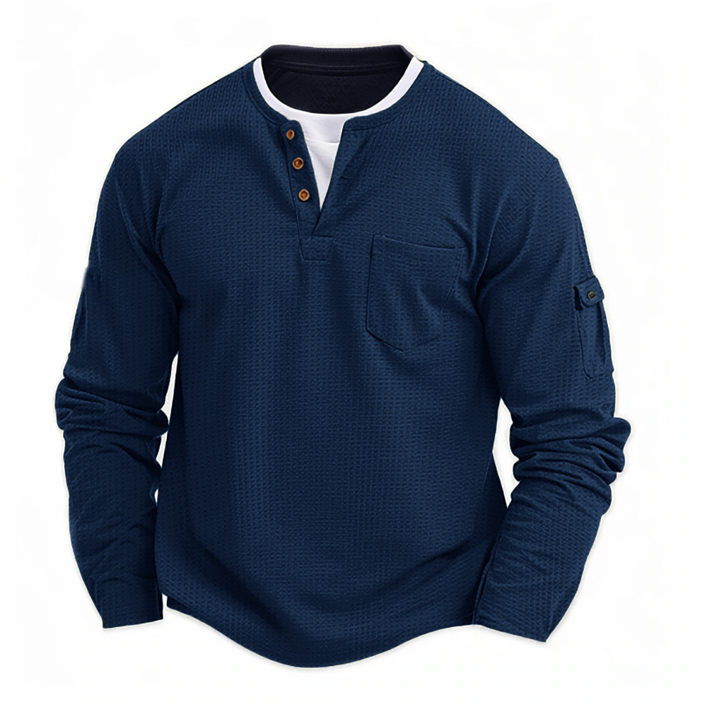 قميص رجالي جديد للربيع والخريف - مراجعة Mens Fashion Top وسعره